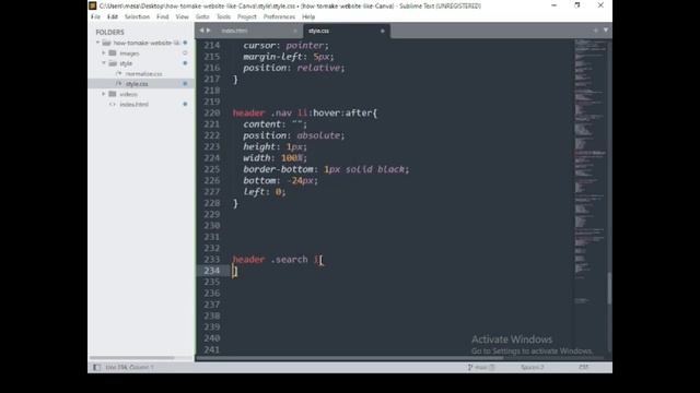 How To Make Website Like Canva | HTML and CSS Projects | Part 2 смотреть онлайн