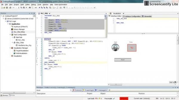 CODESYS: Repeat-Until loop instruction in Structured text (ST) #codesys #plcprogramming #iec61131