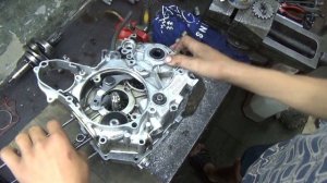 Замена коленвала на Альфе