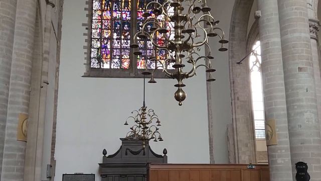 Inside of Grote Kerk Dordrecht смотреть онлайн