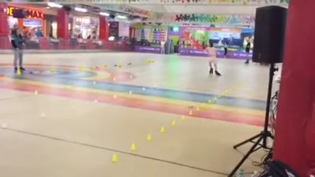 Дзюба Валерия KIDS SLALOM OPEN 2018 смотреть онлайн