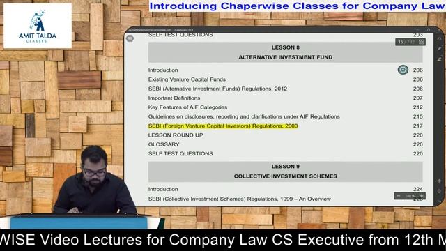 CS Executive | Increase coverage of Capital Markets & Securities Law | смотреть онлайн