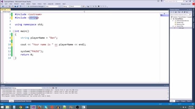 C++/Game Tutorial 3: Chars And Strings смотреть онлайн