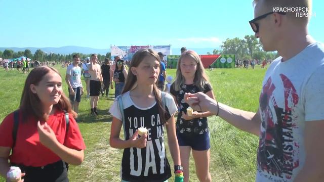 ЖЕСТЬ, ЖАРА в Красноярске, фестиваль ЗЕЛЁНЫЙ. смотреть онлайн