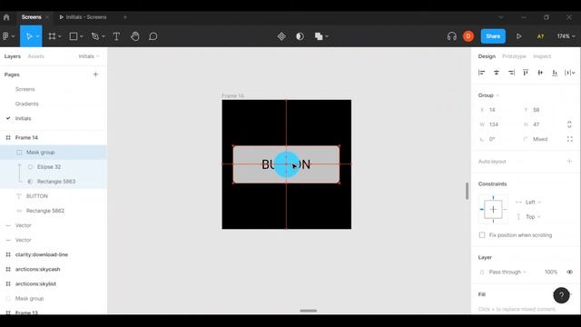 Button Hover Effect Animation in Figma - Design & Prototype смотреть онлайн