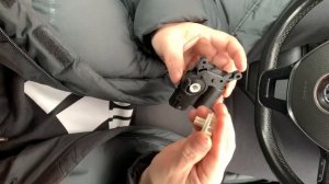 Поломка сервопривода заслонки печки гольф 7