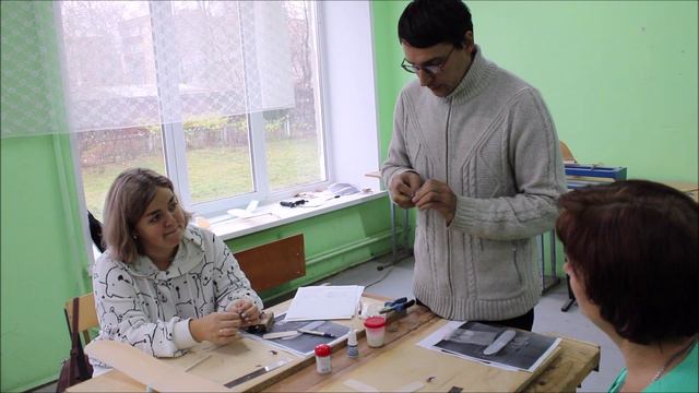 Мастер-класс по изготовлению контурной резиномоторной авиамодели. смотреть онлайн