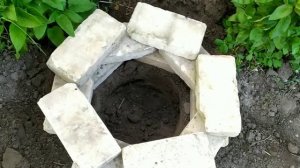 МИНИ КЛУМБА из кирпича и без раствора) как по мне очень удобная мобильная конструкция