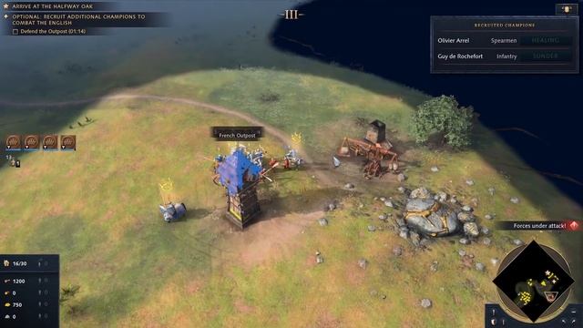 THE AGE OF EMPIRES 4 CAMPAIGN IS OUTSTANDING | Hundred Years War | Ep. 1 | French Campaign Gameplay смотреть онлайн