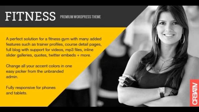 Preview Fitness Premium WordPress Theme Miscellaneous смотреть онлайн