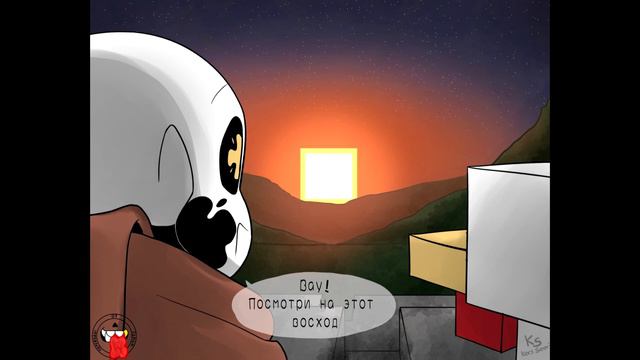 Эррор в Minecraft (2 часть)|Undertale Озвучка комиксов by Mikura Team смотреть онлайн