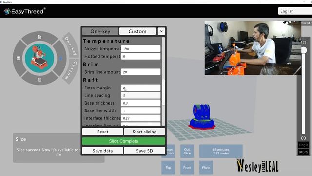 COMO CONFIGURAR E USAR A IMPRESSORA 3D "EASY THREED K7" PASSO-A-PASSO TUTORIAL (COMO IMPRIMIR) смотреть онлайн