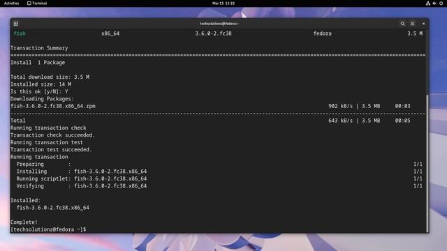 How to Install Fish Shell on Fedora 38 | Fedora 38 After Install | Fish on Fedora 38 смотреть онлайн