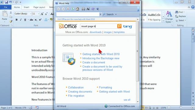Microsoft Word 2010 Tutorial: Getting Help | K Alliance смотреть онлайн