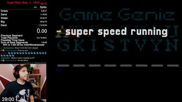 Using Game Genie Codes to Speedrun Mario 3 смотреть онлайн