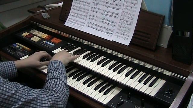 Электроорган NATIONAL / тест