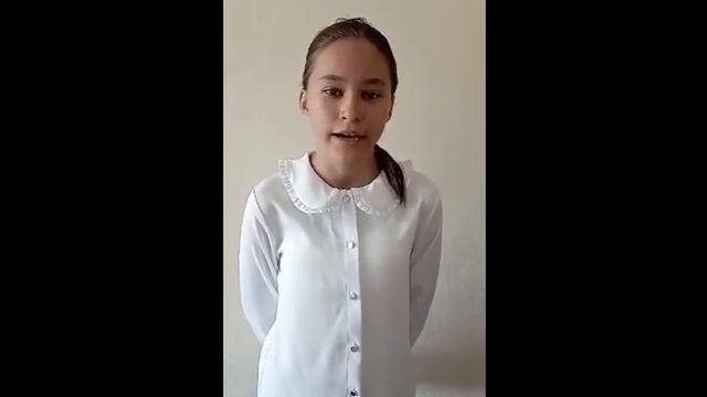 Неделя Языков Казахстана! Полина Фоминых из 7Б класса, подарит dам чудесное стихотворение смотреть онлайн