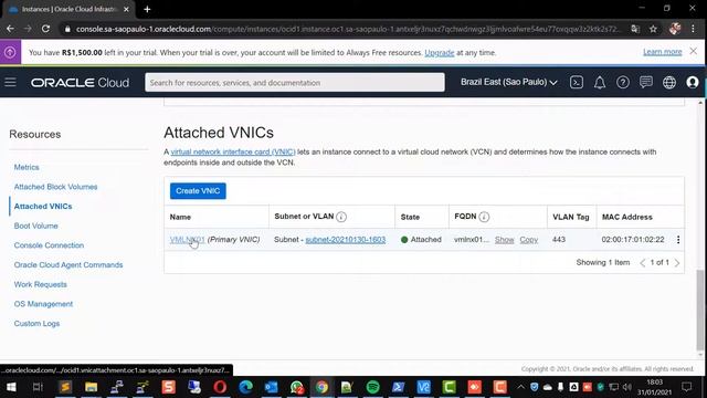Oracle Cloud - Criando IP Reservado смотреть онлайн