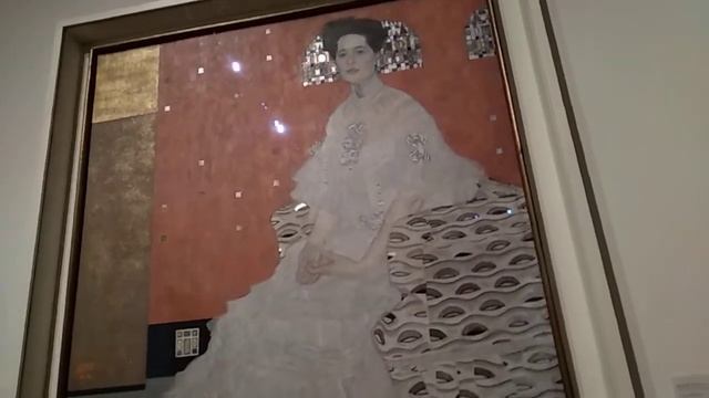 Полотна Густава Климта в Верхнем Бельведере. Вена. Австрия. смотреть онлайн