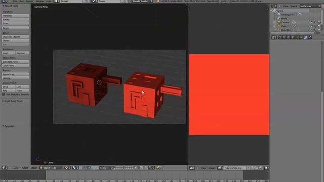 Blender 3D: Baking an Ambient Occlusion Map смотреть онлайн