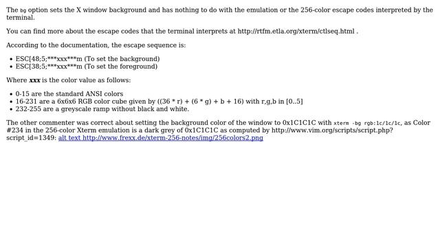 DevOps & SysAdmins: What are the color names in TERM=xterm256 for colors ＞ 16? (3 Solutions!!) смотреть онлайн