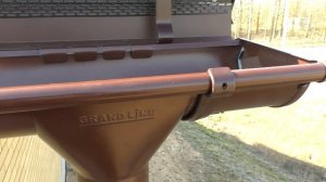 Монтаж водосточной системы.