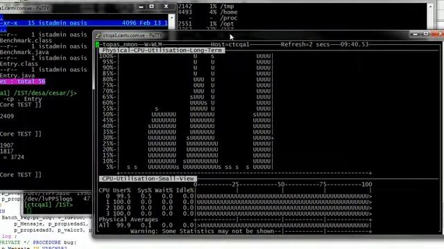Portfolio - Testing own Java Benchmark Application in IBM AIX 5.3 Server 4-CPU смотреть онлайн