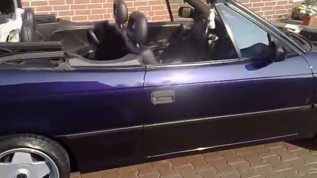 Opel Astra F Cabrio смотреть онлайн