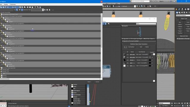 Select by Material - Быстрое выделение объектов в 3D Max. смотреть онлайн