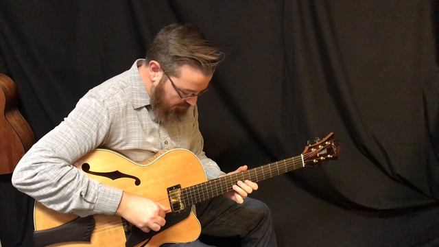 Kim Walker Jazz Guitar at Guitar Gallery смотреть онлайн