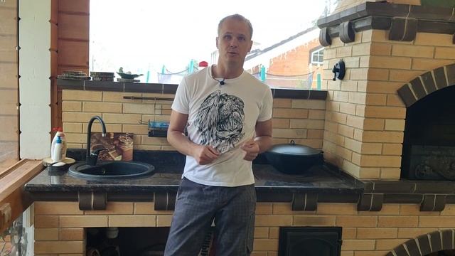 Барбекю печь из кирпича. Идеальная уличная барбекю зона на даче. Готовьте вкусно и полезно! смотреть онлайн