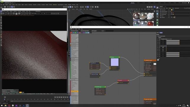 Car Paint Material Using Material Layers In Octane Renderer. смотреть онлайн