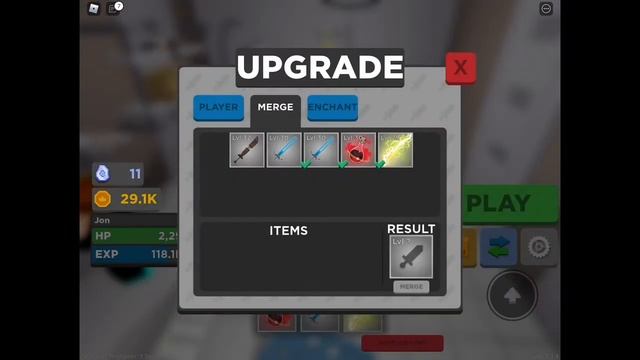Getting A Mythic In Blade Quest смотреть онлайн