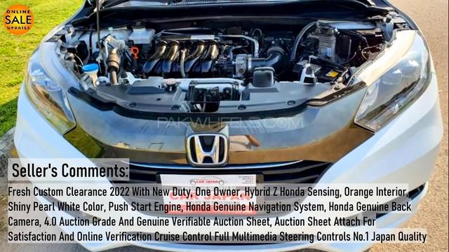 Honda Vezel Hybrid Z Honda Sensing 2016 for Sale | Genuine Honda Vezel for Sale in Pakistan. смотреть онлайн