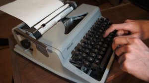 Печатная машинка Любава. Она все ещё РАБОТАЕТ!