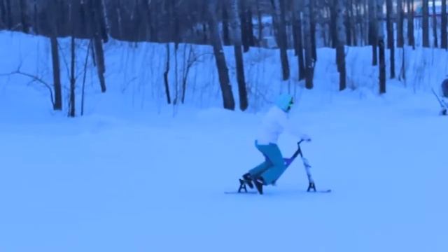Первый раз на сноубайке смотреть онлайн