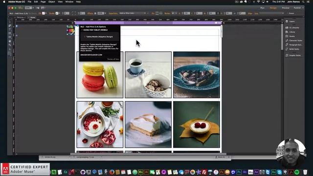 Responsive Lightbox Gallery Widget 1.4 Update | Adobe Muse CC | Muse For You смотреть онлайн