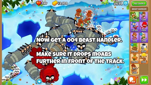 Release The Beasts | Bloons TD 6 (BTD6) Easy Race Tutorial (No MK; Mobile Friendly; No Micro) смотреть онлайн