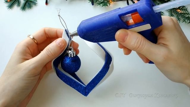 Новогодние ИГРУШКИ своими руками из фоамирана | DIY Christmas tree toys смотреть онлайн