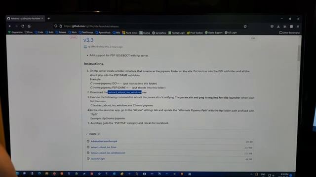 Setup Vita-Laucher to play PSP iso eboot from FTP server смотреть онлайн