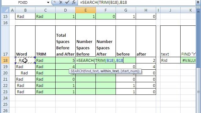 Excel Magic Trick 472: Count Spaces at Beginning & End of Text String Simple Formula смотреть онлайн