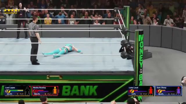 JMWE Money In The Bank: Nesha Rowley & Lexi Lopez vs. Luna Loud & Sam Sharp смотреть онлайн