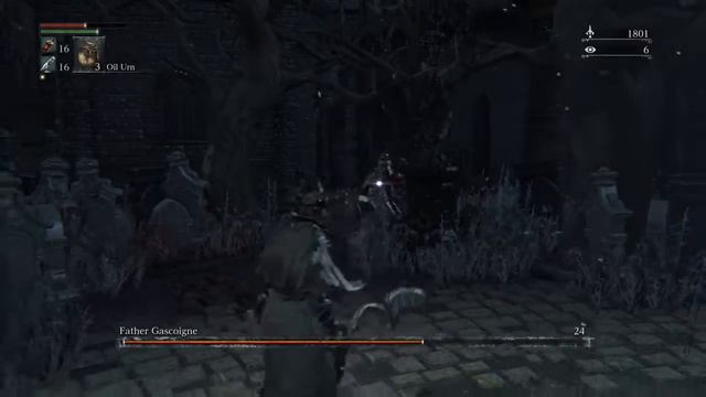 Bloodborne Father Gascoigne last second win смотреть онлайн