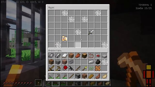 Выживание 100 дней на острове с кучью зомби в майнкрафте от ZeeMan №1