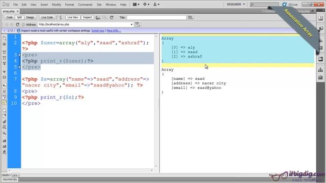 PHP P6 Associative Array Mohamed saad смотреть онлайн