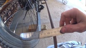 Как настроить велосипедный петух. Лайфхак. Самодельный инструмент