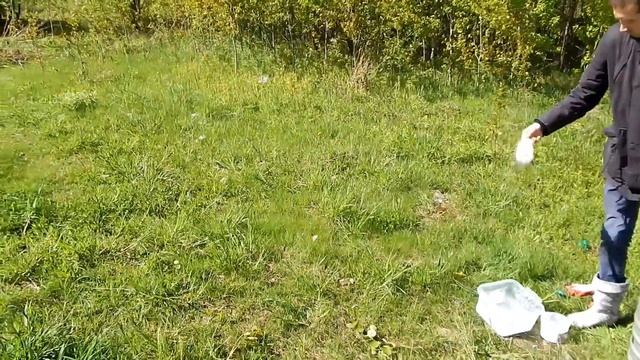 Эксперимент: Азот+Кока-кола. Взрыв пластиковых бутылок жидким азотом. смотреть онлайн