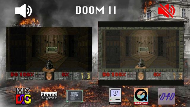 [OVM] DOOM II (ES1370, OPL vs Centris 650) смотреть онлайн