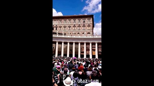 Papa Francesco Rome Piazza San Pietro. Речь Папы Римского. Рим. Ватикан. Площадь Святого Петра. смотреть онлайн