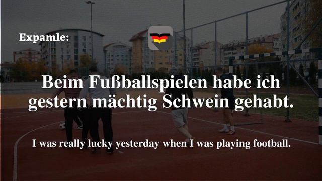 That was lucky | To be lucky | Schwein haben | German for beginners | German with Sourabh Harshwal смотреть онлайн
